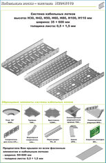 Кабельные лотки H30